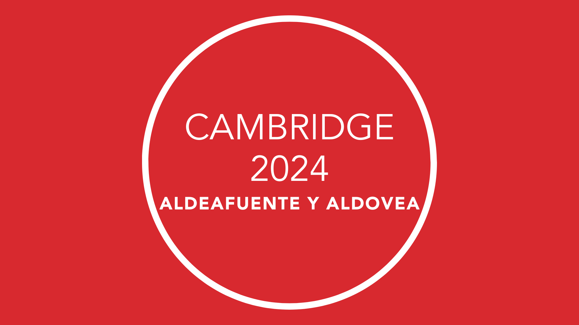 Resultados Cambridge 2023 en los colegios Aldeafuente y Aldovea