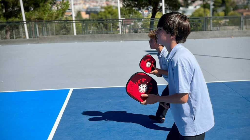 Ready to play! Estrenamos la práctica del Pickleball en el Colegio Aldovea