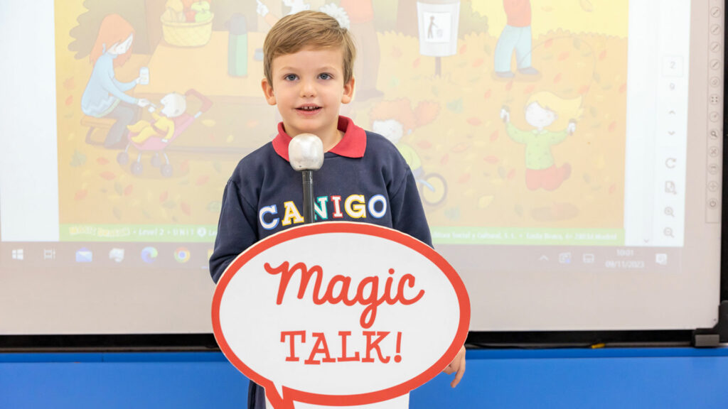 El Col·legi Canigó de Barcelona celebra el Magic Talk Day!