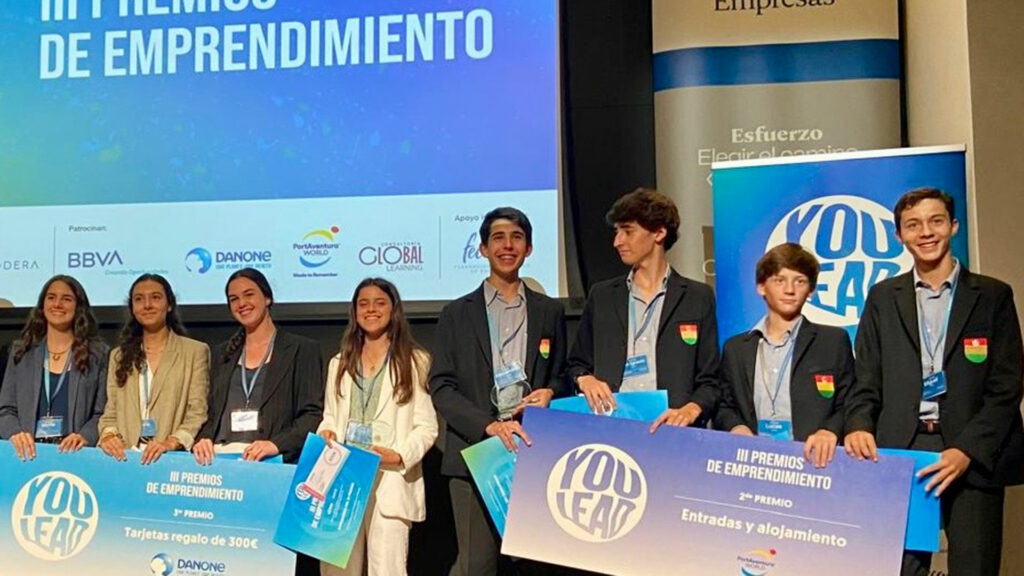 Los Colegios El Prado y Montealto, segundo y tercer premio en el Concurso Nacional de Emprendimiento You Lead