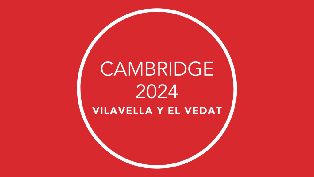 Resultados Cambridge 2024 en los colegios Vilavella y El Vedat