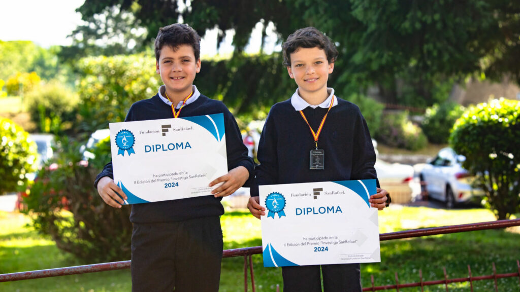 Alumnos del Colegio Peñarredonda ganan el tercer premio en el concurso Investiga San Rafael